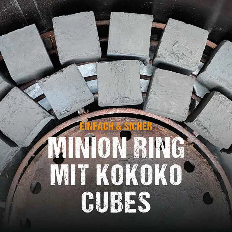 Minion Ring – einfach & zuverlässig legen mit KOKOKO CUBES – Anleitung