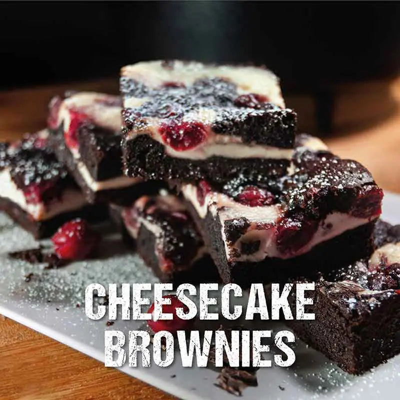 Cheesecake Brownies aus dem Dutch Oven