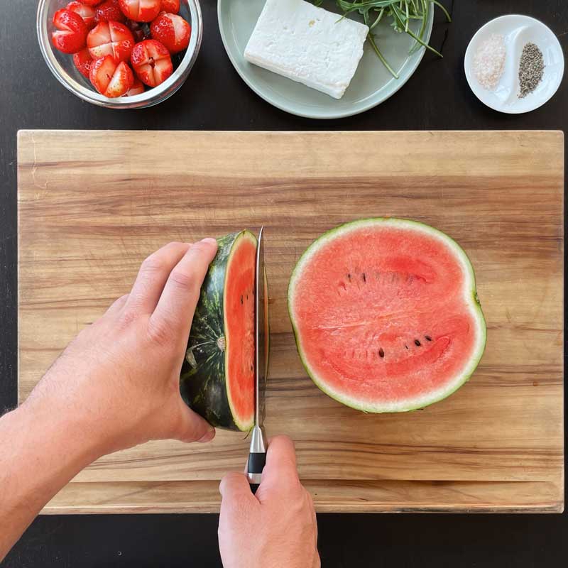 Salat Rot-Weiß