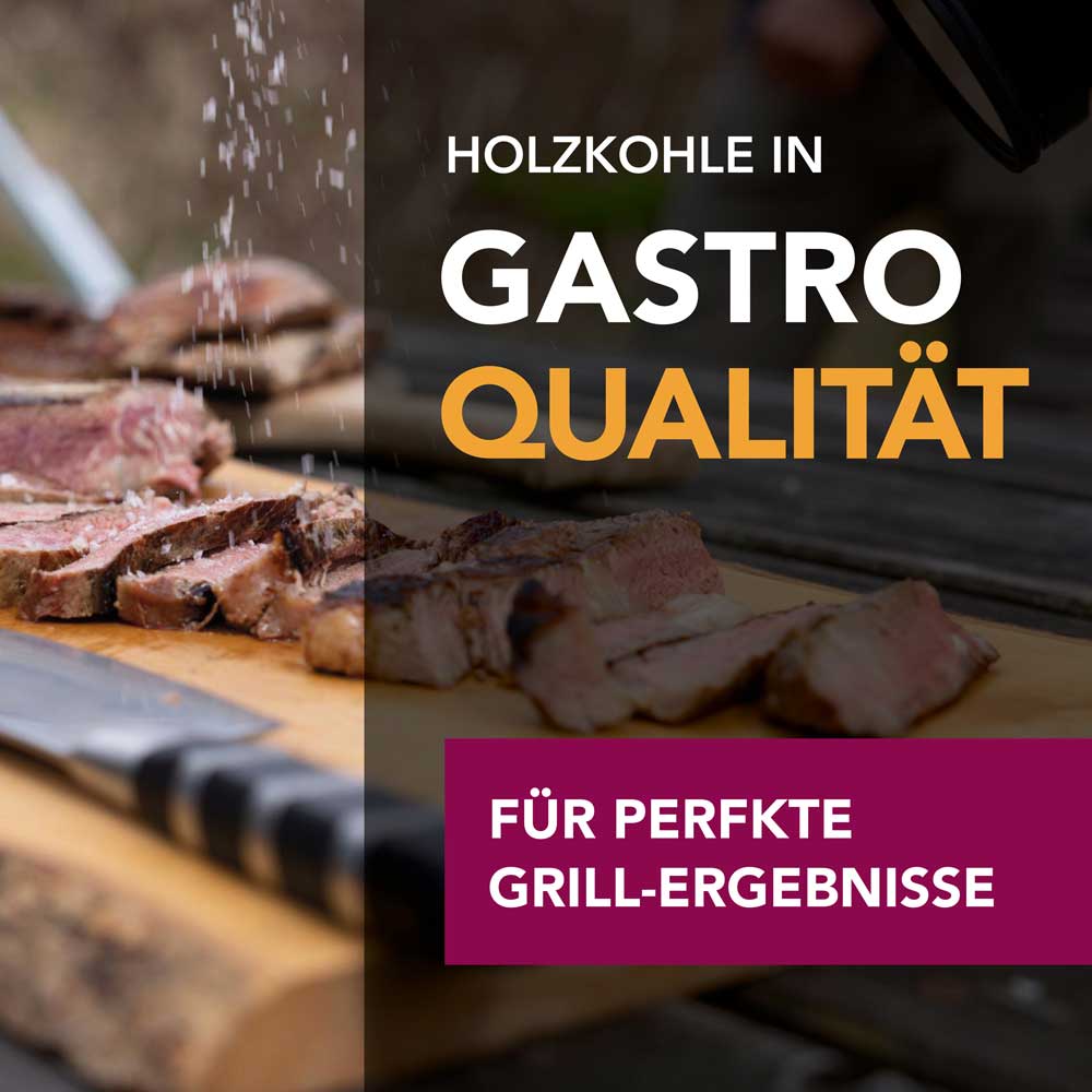 MARABU Holzkohle - Grillkohle in Gastro Qualität