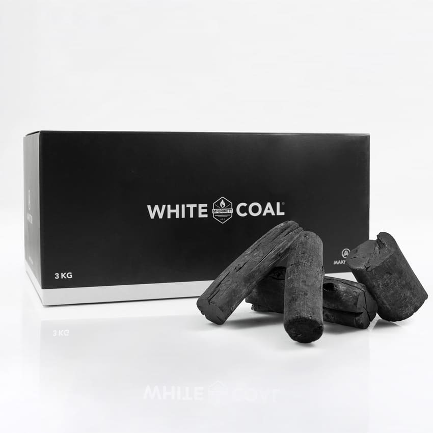 WHITE COAL Binchotan Holzkohle von McBrikett