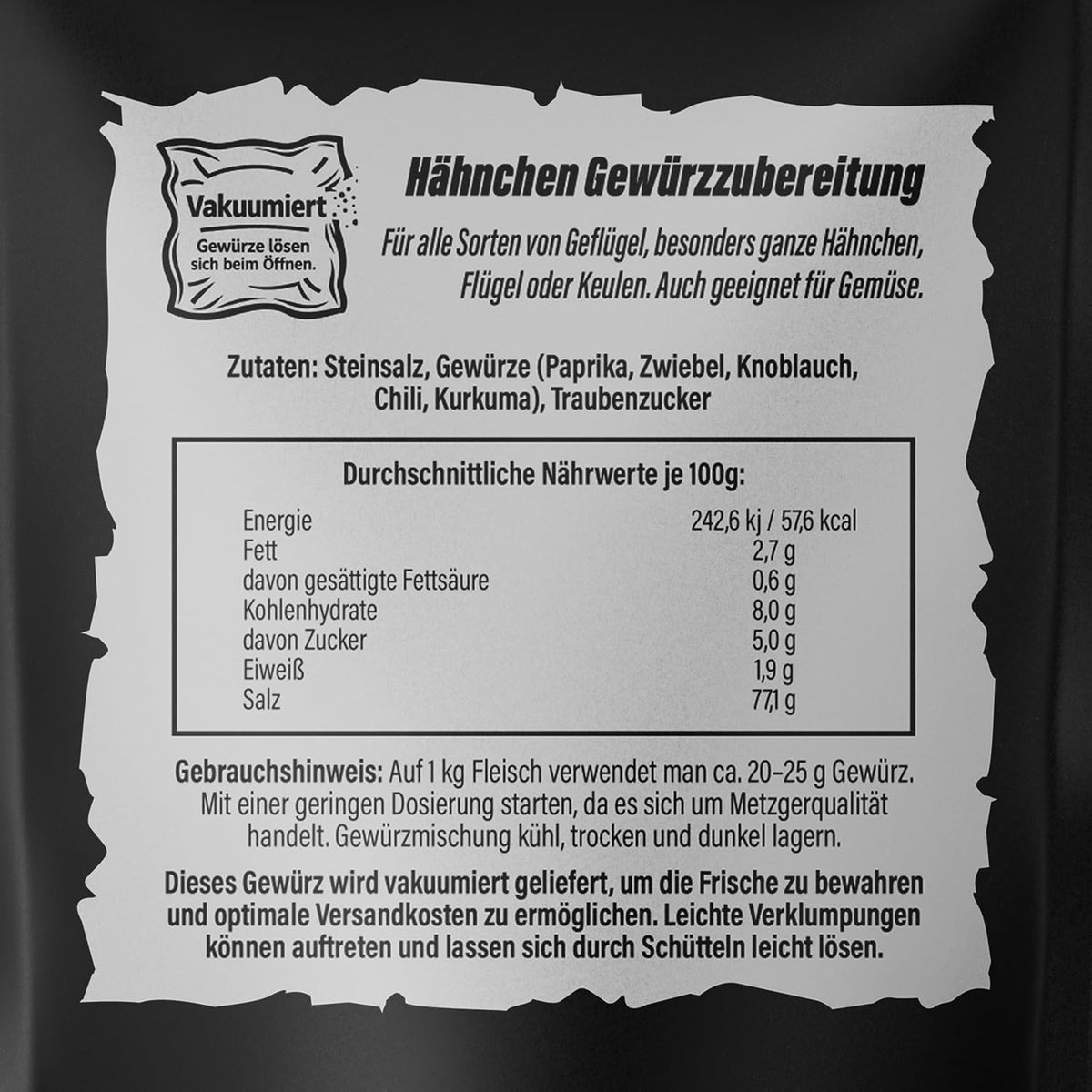 Hähnchenwürze