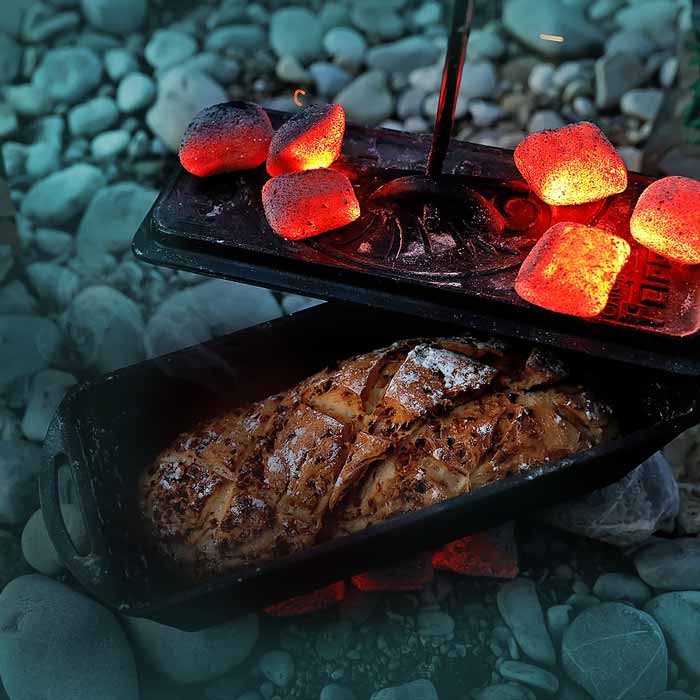 Dutch Oven KOKOKO EGGS Kokoskohle Grillbriketts