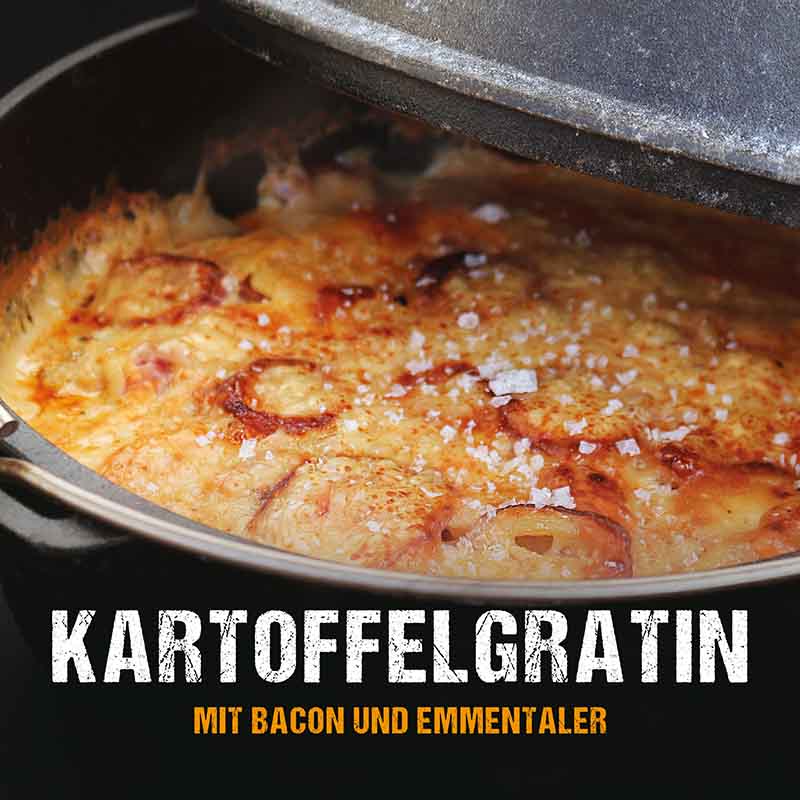 Kürbis-Lasagne aus dem Dutch Oven