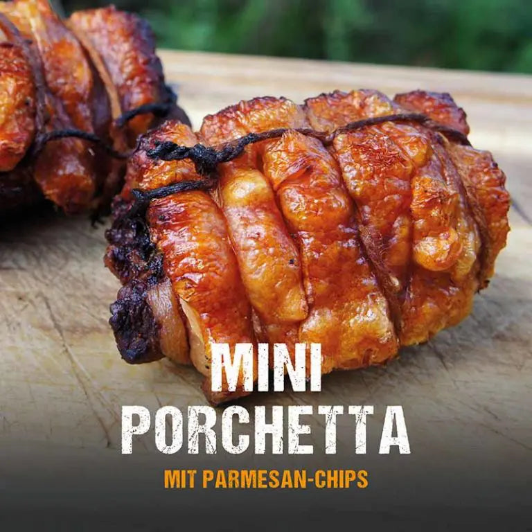 Knusprige Mini-Porchetta Röllchen
