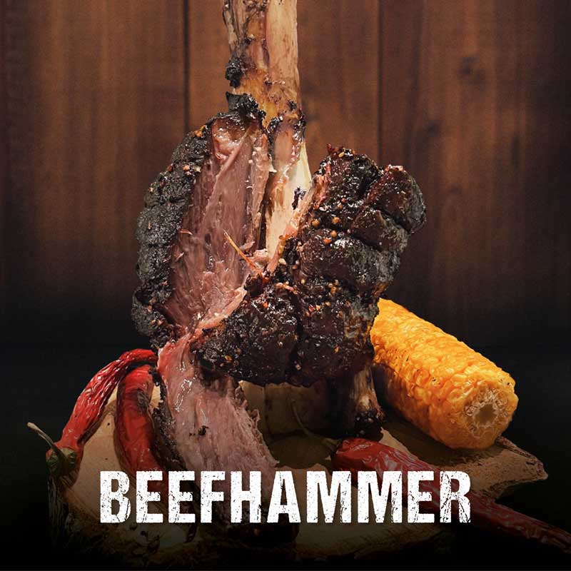 Beef Hammer vom Grill