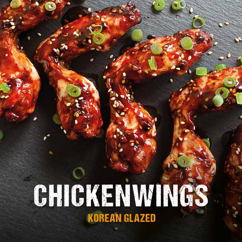 Korean glazed Chickenwings