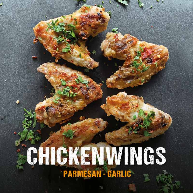 Parmesan-Garlic Chickenwings