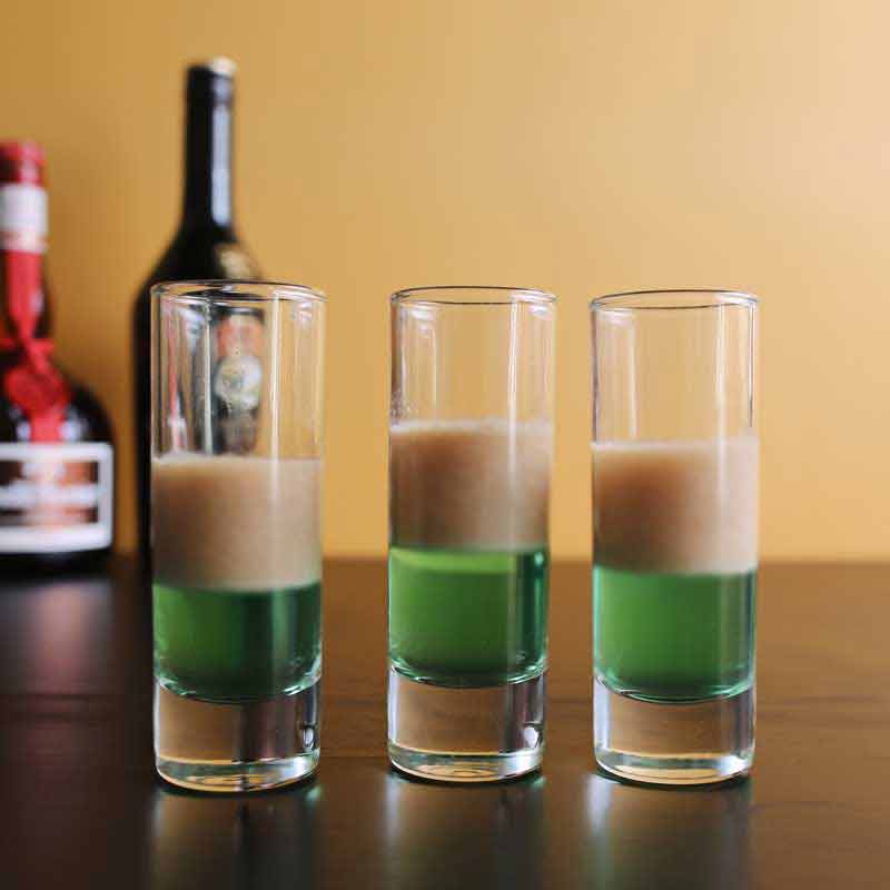 Irish Flag Shot