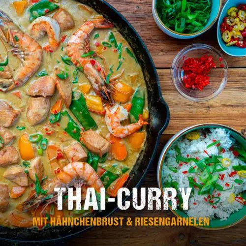 Thai-Curry aus der Feuerpfanne