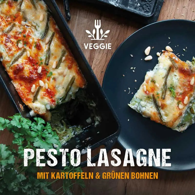 Vegetarische Pesto-Lasagne