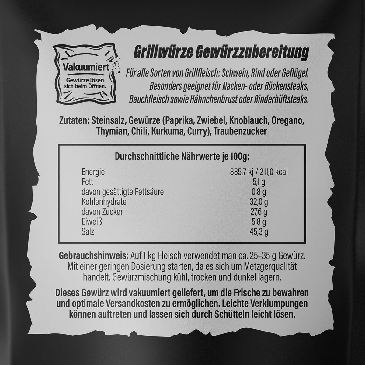 Grillwürze