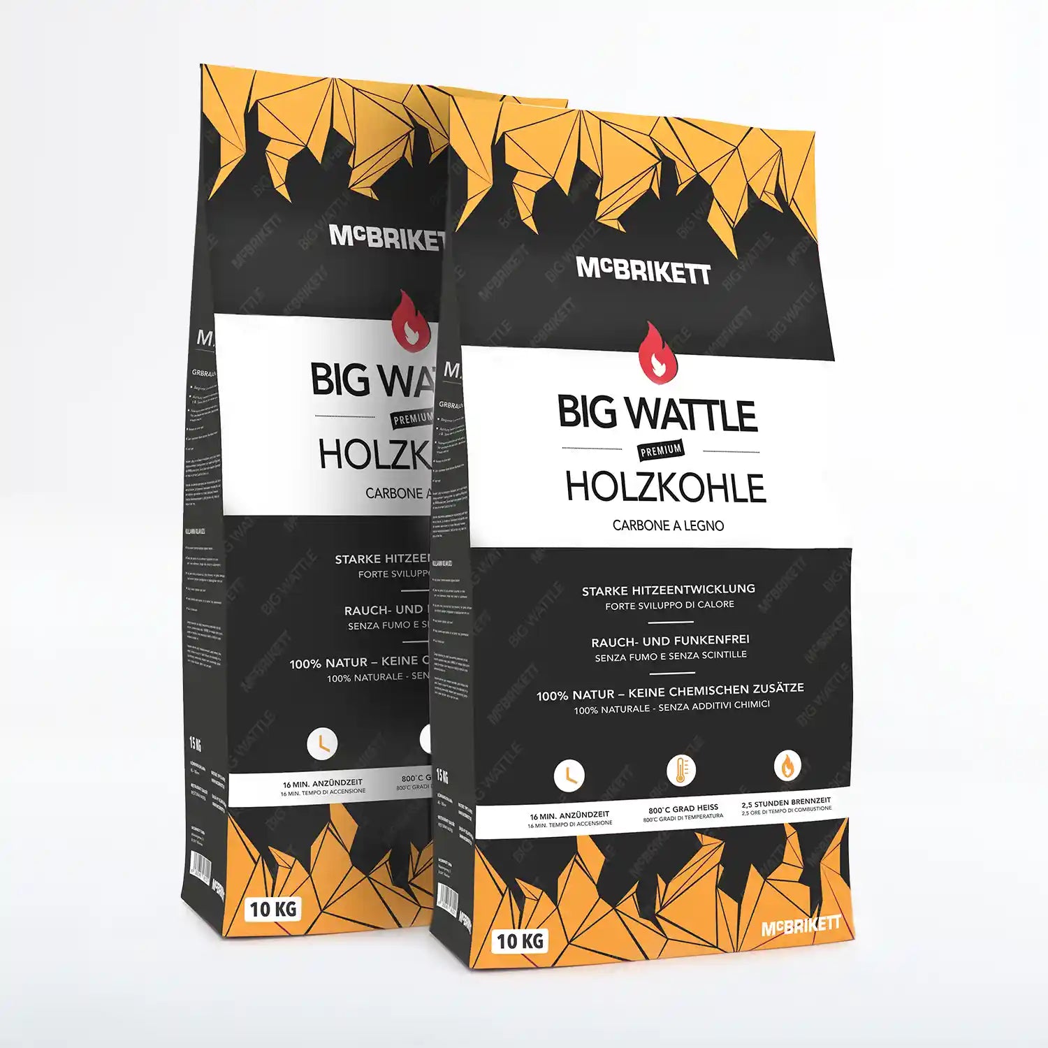 Charcoal BIG WATTLE