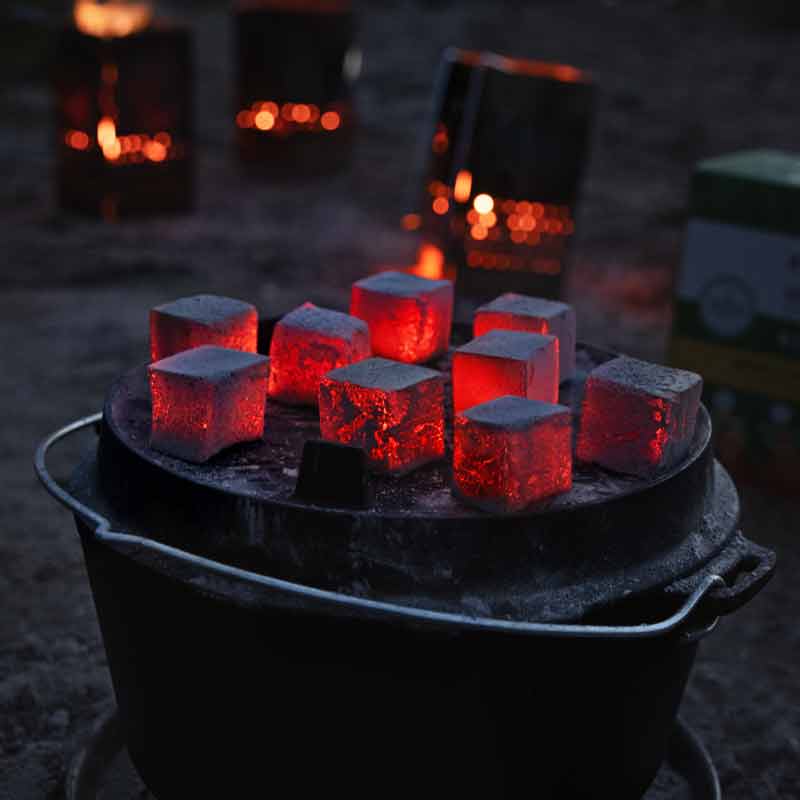 KOKOKO CUBES - Grillbriketts für den Dutch Oven